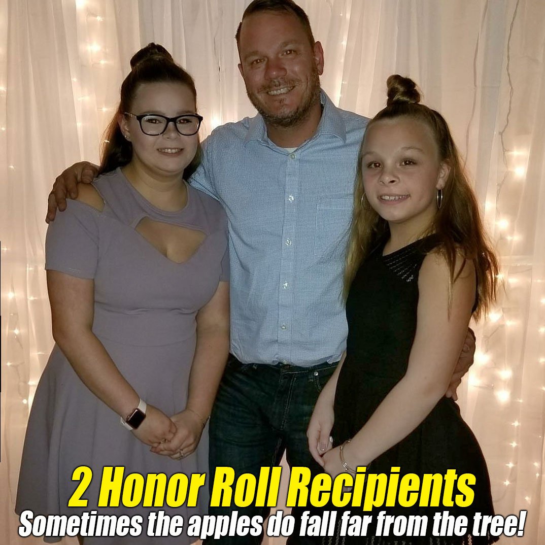 DHYNJ's tweet photo. #FunckmasterFlash could not be prouder! Both of his progeny earned a place on the #HonorRoll this semester. Congratulations to all the members of the Funck family! #scholars # https://t.co/TvlbyrbtCi