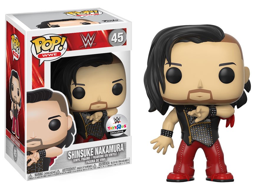 Funko's tweet photo. RT &amp; follow @funko for the chance to win a @ToysRUs exclusive Shinsuke Nakamura Pop! #SurvivorSeries https://t.co/h0d7275ebu