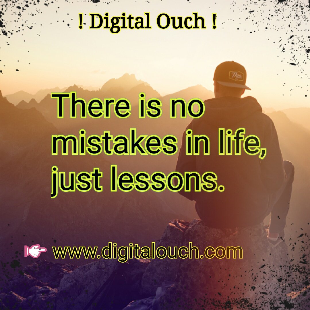 digitalouch's tweet photo. ! There is only Lessons in Life !
#LifeLessons #PositiveVibes #India #digitalouch https://t.co/y2uBvcFIAw