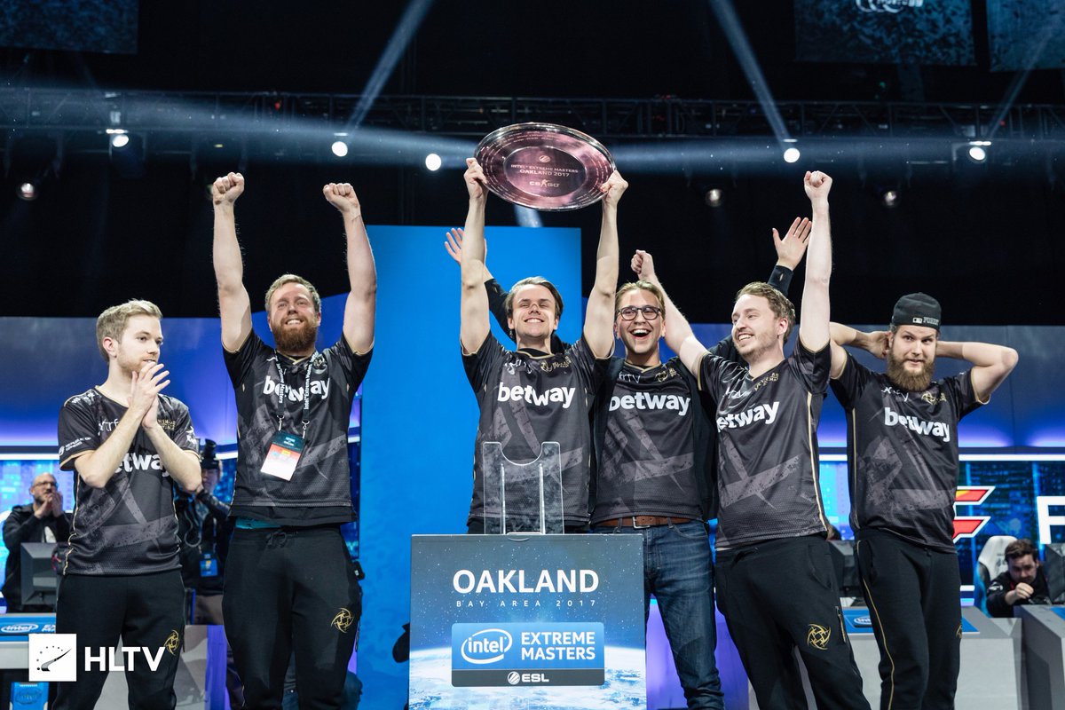 HLTVorg's tweet photo. Your #IEM Oakland 2017 Champions, @NiPGaming! https://t.co/afJXYqraif