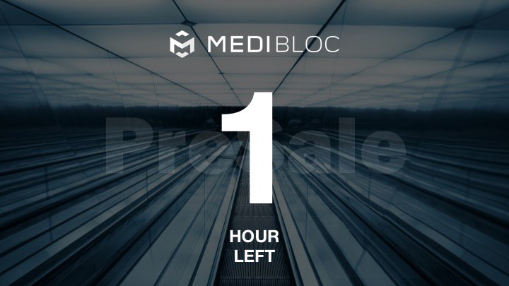 ⏳[D-DAY] The 2nd PreSale will be started SOON! 

Don't miss 5% BONUS and the opportunity to win the event for the 2nd PreSale!
Be part of our revolutionary construction activities! 

#BONUS #medibloc #qtum #ico
--
👉🏻MediBloc Website: medibloc.org