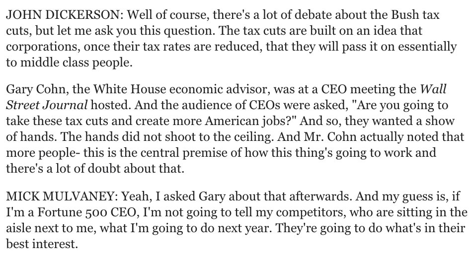 Catherine Rampell on Twitter: "Lol, the REAL reason CEOs didn't raise ...