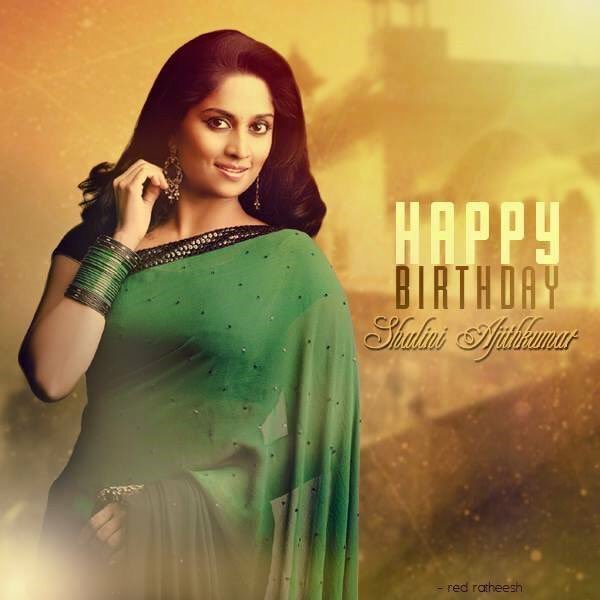 Eskiiii96's tweet photo. #HBDShaliniAjith https://t.co/YIuuo0pUUY
