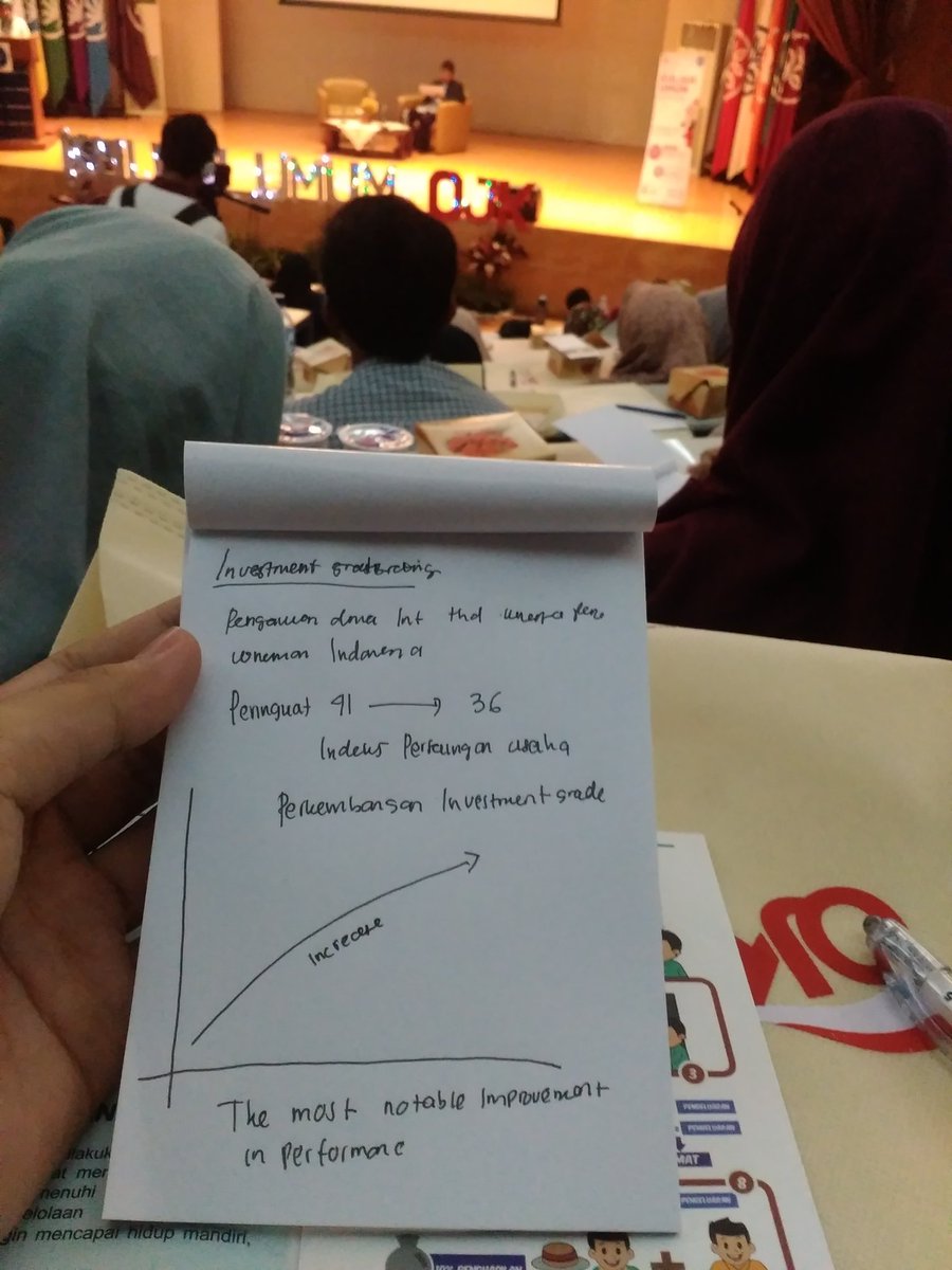 readysocksid's tweet photo. #2 Kajian awal mengenai Investment grade rating yang memaparkan perkembangan investment grade, indeks persaingan usaha yang naik, Indonesia sbg the most notable improvement in performance #OJKmengajar @ojkindonesia https://t.co/WRXR4suY3W