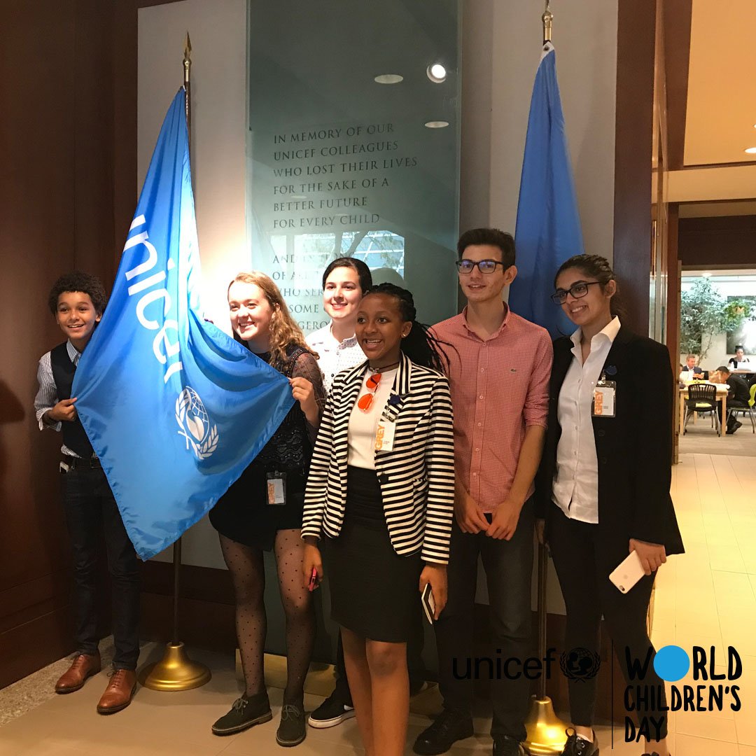 Imagine if children could rule the world for one day - Why do you think these young leaders are at the United Nations #VoiceofTomorrow #KidsTakeOver #WorldChildrensDay