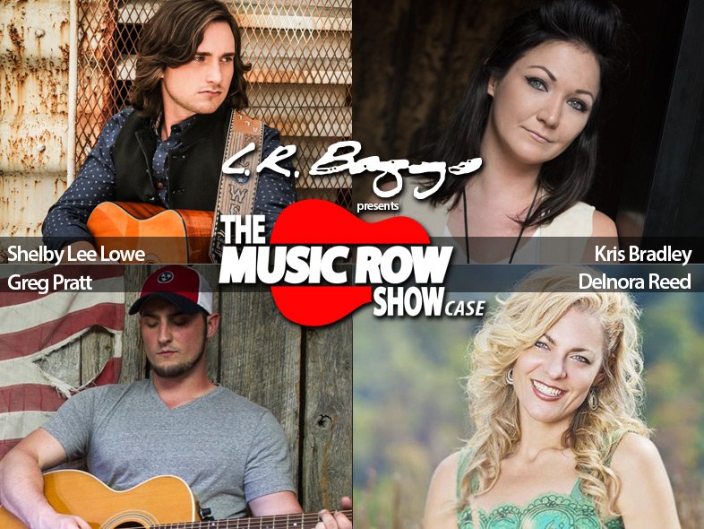 TheMusicRowShow's tweet image. SHOWCASE TIME w/ @ShelbyLeeLowe, @TheKrisBradley, Greg Pratt &amp;amp; @DelnoraReed! Tune in 8p-9p @WSMradio or online at themusicrowshow.com