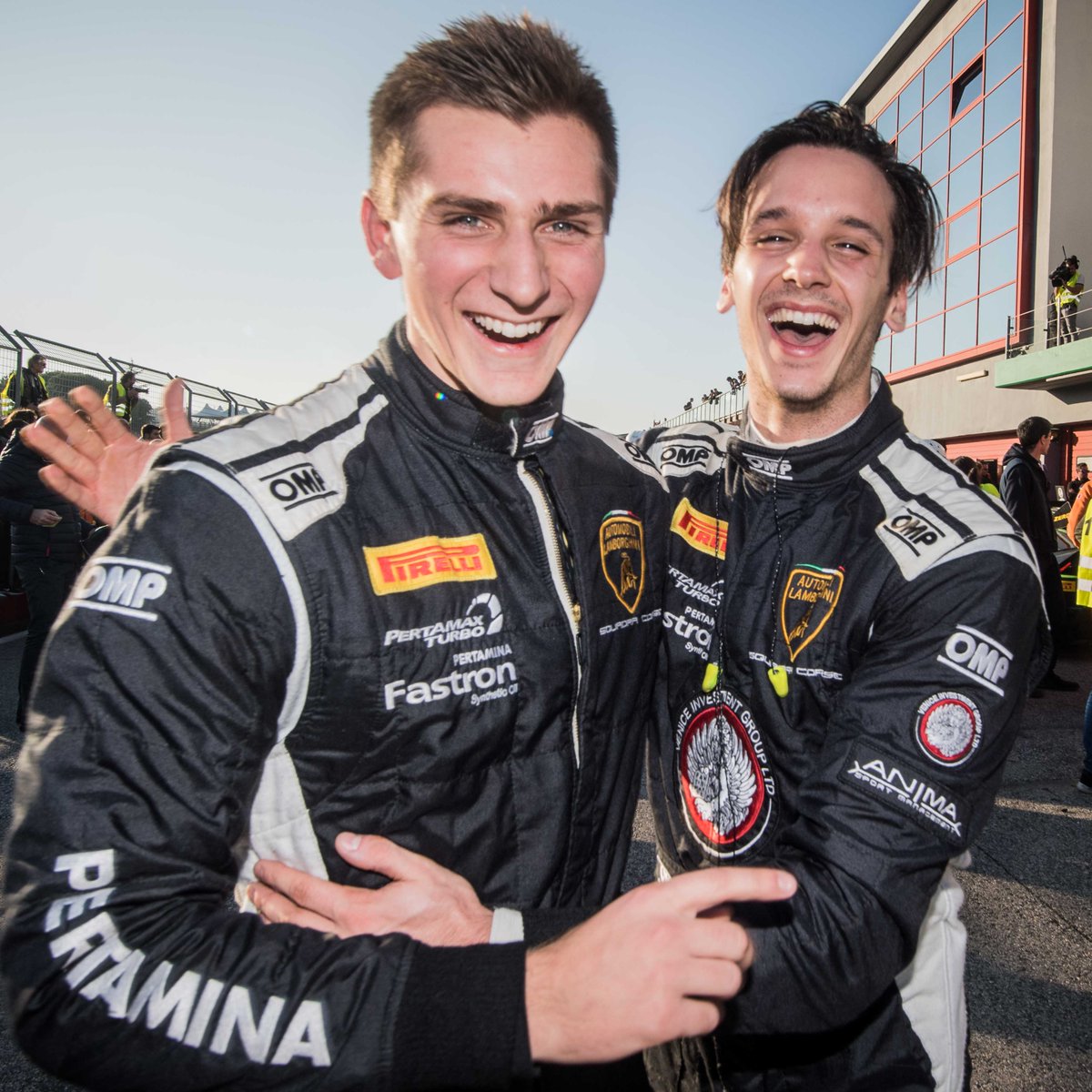 LamborghiniSC's tweet photo. Fifth edition of Lamborghini World Final won by Agostini and Hindman > https://t.co/8QevCctiBa
#SuperTrofeo #WorldFinal #LamboFinal https://t.co/r2HVko5wL9