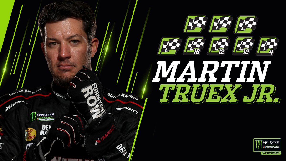 NASCAR's tweet photo. CHECKERED FLAG: @MartinTruex_Jr closes the season of a lifetime in style and wins the 2017 NASCAR Monster Energy Series Championship!

#TruexJr #Championship4 https://t.co/ridREcByEH