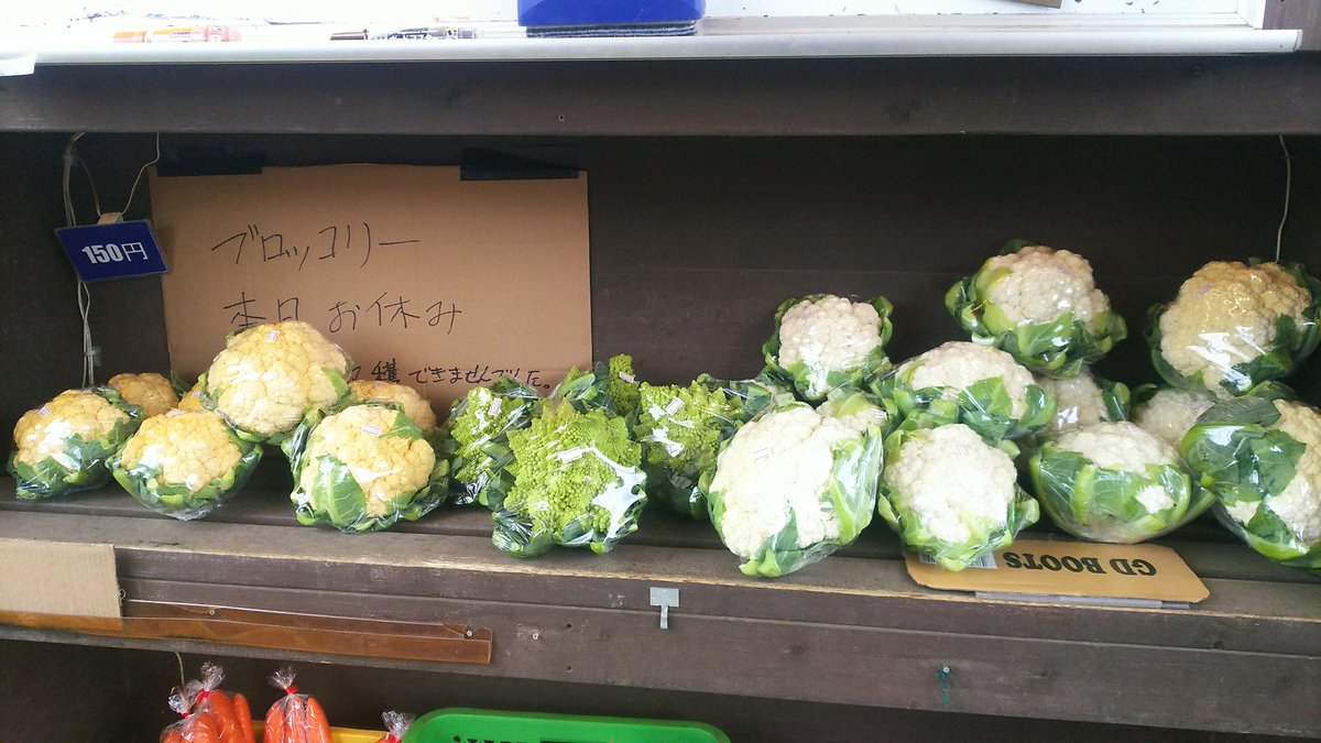 岸 一義 Kishi1野菜直売所 בטוויטר 本日のラインナップ カリフラワー 白 橙 ロマネスコ グリーンリーフ レッドリーフレタス ハンサムグリーン ロメインレタス 炒チャオレタス ミニ白菜 コカブ 人参 もものすけ ネギ です 今朝は 岸 一義 Kishi1野菜直売所 בטוויטר 本日のラインナップ カリフラワー 白 橙 ロマネスコ グリーンリーフ レッドリーフレタス ハンサムグリーン ロメインレタス 炒チャオレタス ミニ白菜 コカブ 人参 もものすけ ネギ です 今朝は
