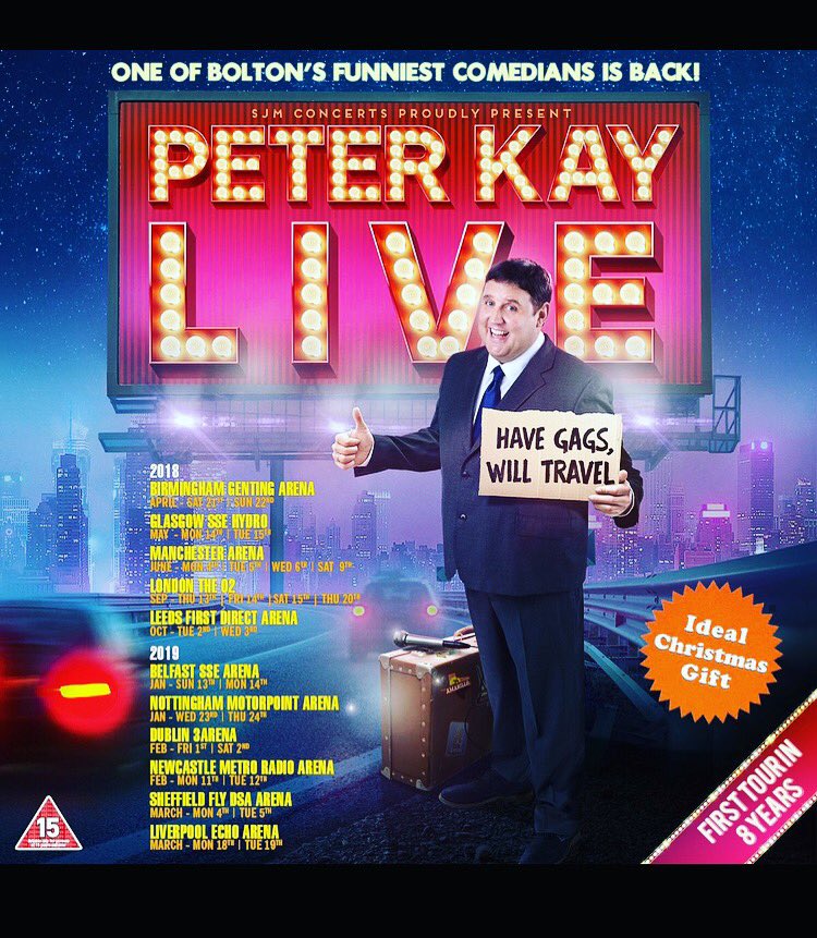 beck_jackman's tweet photo. Delighted to get tickets for @peterkay_co_uk 😍😂 https://t.co/bvOI0wcCAk