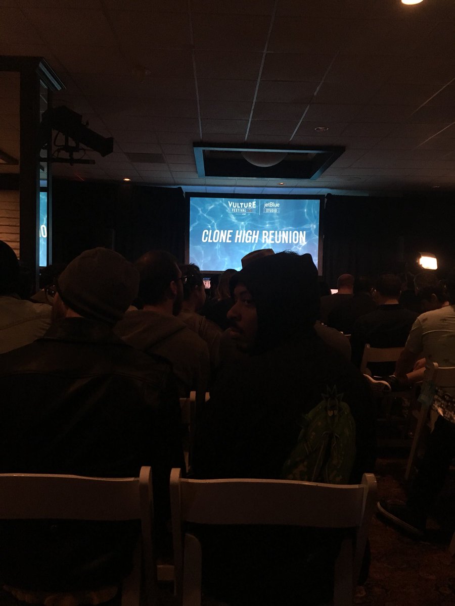 CloneHighQuotes's tweet photo. Thanks @OrvilleIV @philiplord @VDOOZER @chrizmillr @ChristaBMiller @SullivanNicole @mcdonaldcomedy #vulturefest #clonehigh https://t.co/j5sln4HOc0