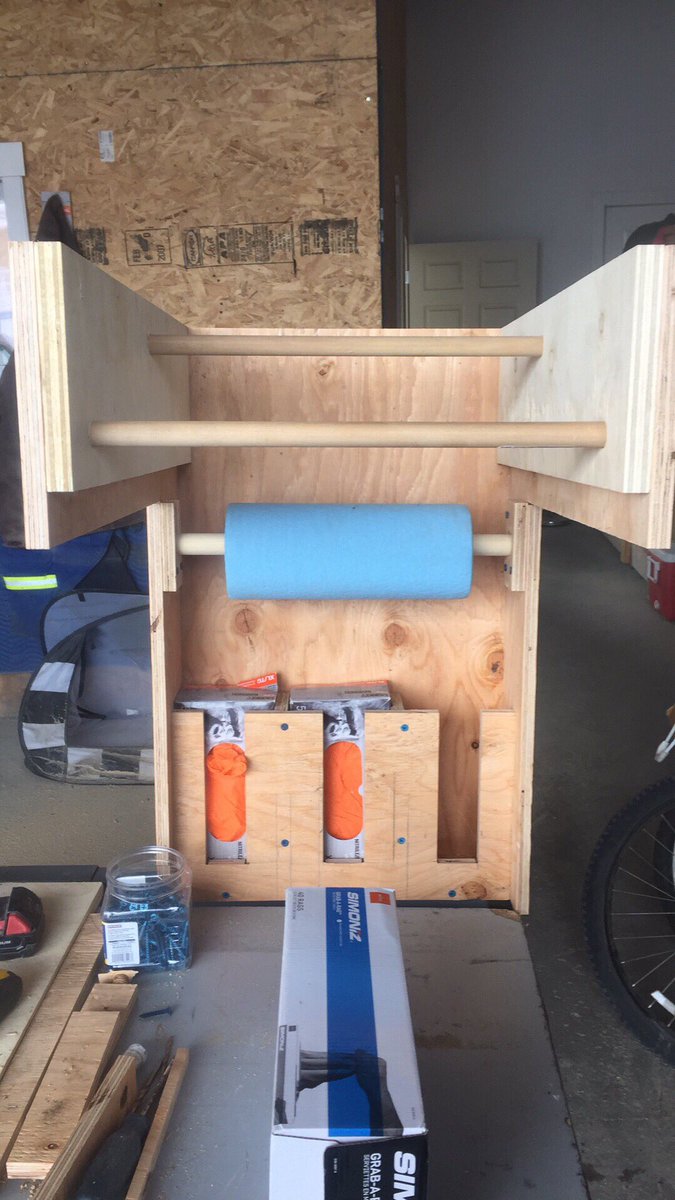 whitman_brady's tweet photo. Hanging my grease monkeys on the wall.  @WatsonGloves https://t.co/CpR1myL2Xv