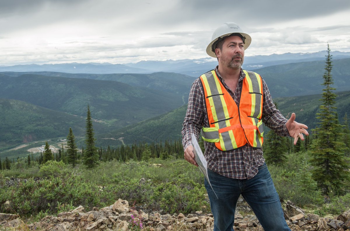 ArchbouldPhoto's tweet photo. Victoria Gold’s CEO John McConnell gives a review of this summer at the Eagle Project, now at #Geoscience17 . #investyukon #yukonminingalliance #YukonWIM #nikoncanada #nndfn #mayoyukon https://t.co/OU5RG3eCkI