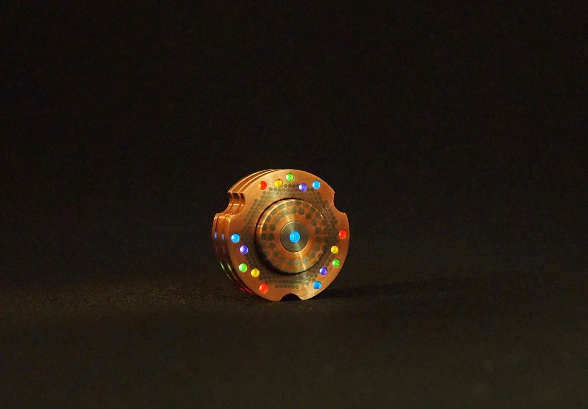 eclipsesharp's tweet photo. Superconductor RFD #eclipsesharp #eclipsesharp #RFD #revolvingfiddledevice #pockettoptalk #spin #fiddle #fidget #edc #edccarry #fidgetspinners #fidgetspinners #fidgettoy #fidgettoys #superconductor https://t.co/uzIBmAYH8f