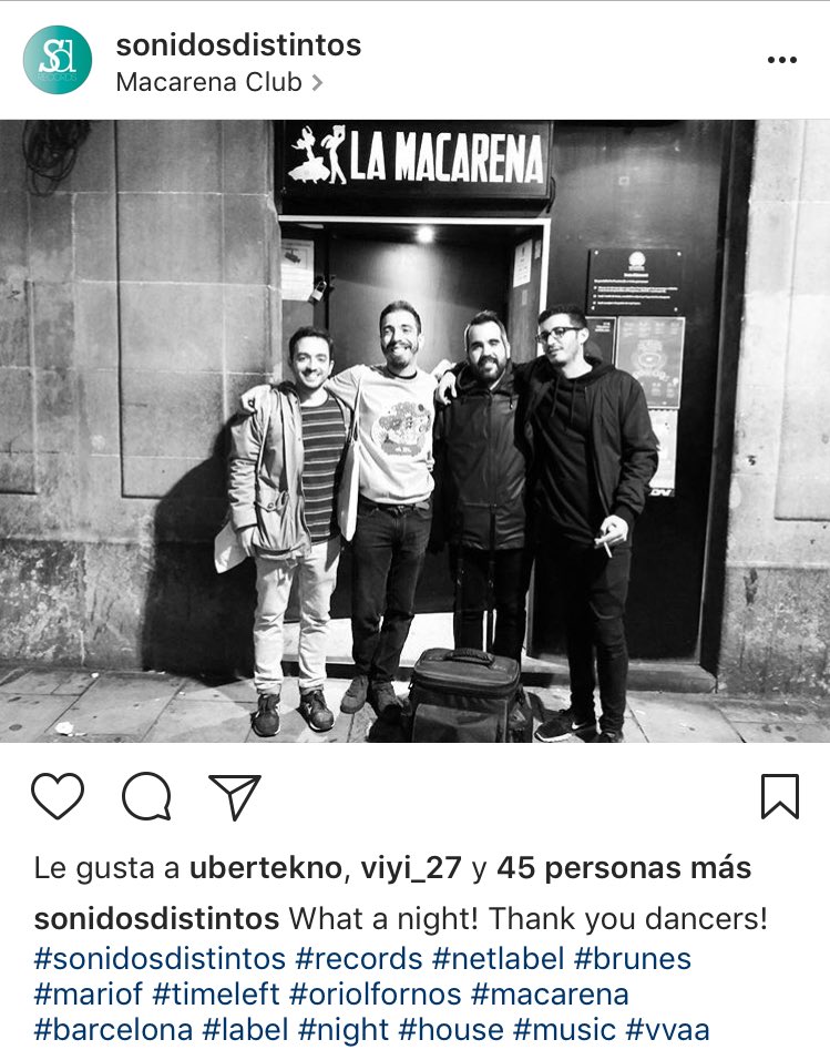 Aún no nos hemos recuperado de la pasada noche en <a href="/MacarenaClubBcn/">Macarena Club Barcelona</a> con <a href="/MarionniniF/">Marionni F</a> @mrcbrns Oriol Fornós &amp; Timeleft // <a href="/edukortes/">Edu Kortés</a>