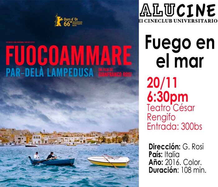 Mañana lunes - 6:30pm