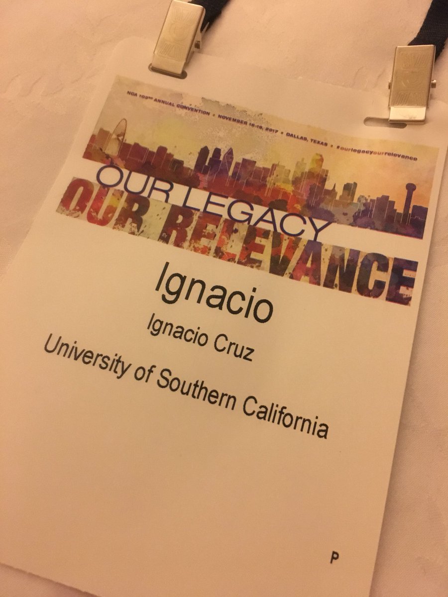 ignaciocruzphd's tweet photo. Wrapped up yet another successful #NCA2017 in my backyard. https://t.co/7EC1Oiw8UM