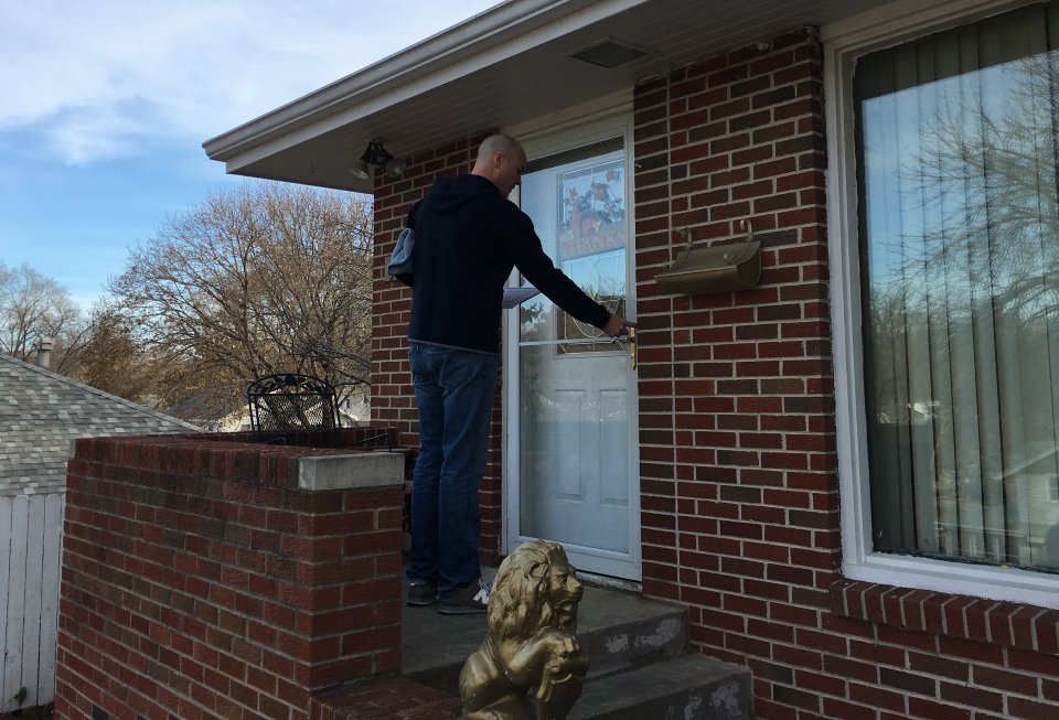 JDScholten's tweet photo. Went to an event for @ToddWendt4Iowa on Friday and out knocking on doors for him today for the upcoming Special Election on 12/12! #DemsHelpingDems https://t.co/dE0jfFqj4u