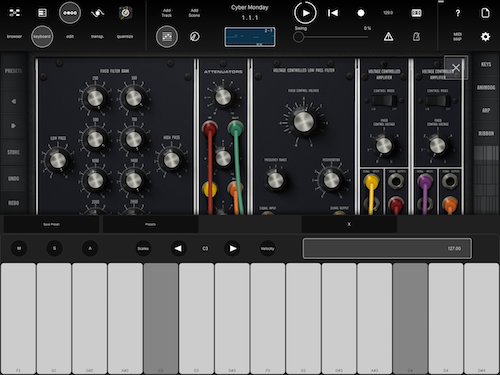 modstep is 50% off for the next 24 hours! apple.co/2zVgm4x  #modstep #cybermonday #cybermondaysale #50%off #iosmusic #midi #auv3 #sequencer