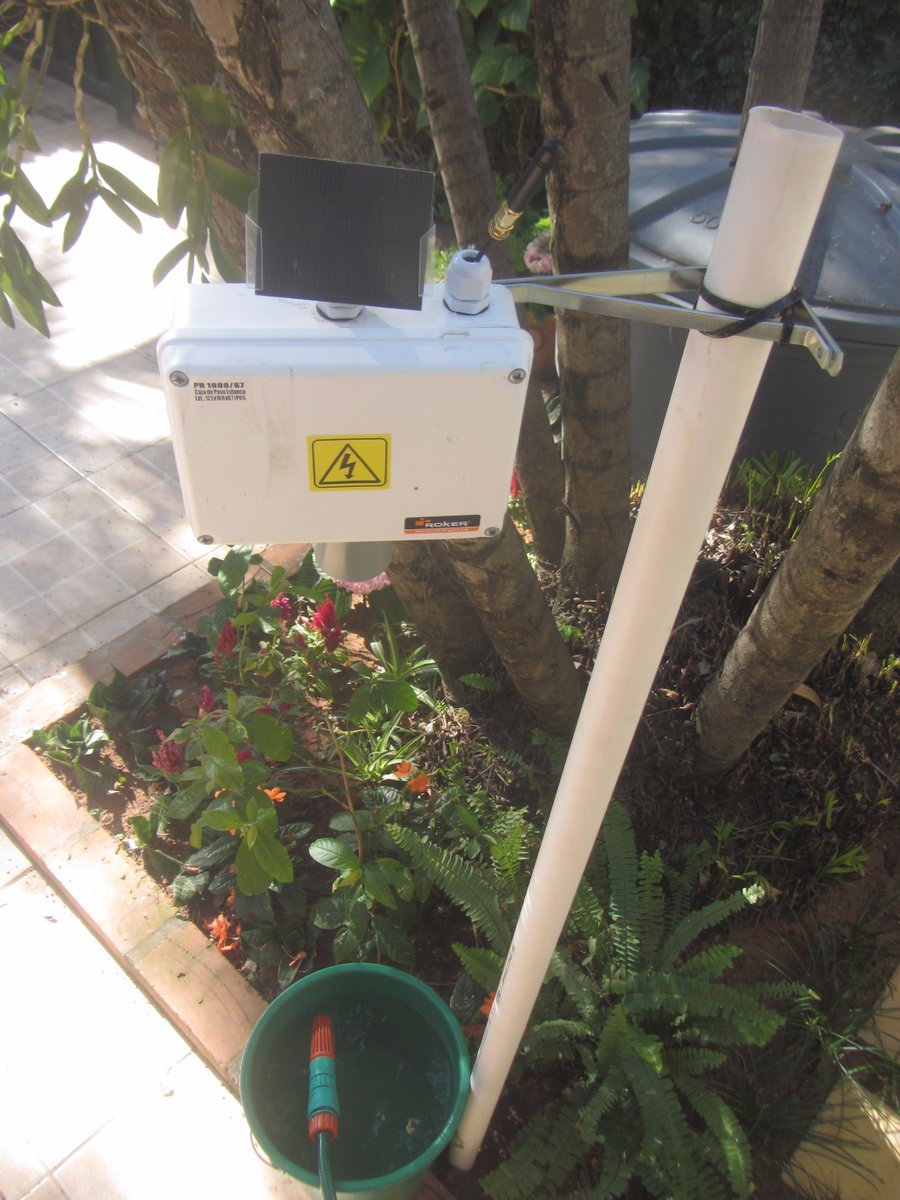 Tierrascan's tweet photo. Circle Closed: Sensor > Datalogger > Telemetry > Wifi > Internet > User. Prototype and gateway functioning... #detiec #conacytparaguay #IoT #ganaderia #paraguay #tierrascan https://t.co/XDeSvXYbZ8