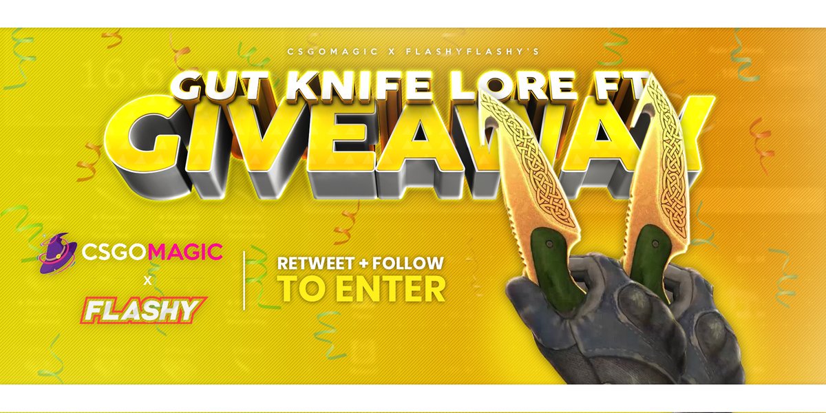 peepeterpeker's tweet photo. GUT KNIFE LORE GIVEAWAY! 😎

To win:
✔️ RETWEET
✔️ Follow us &amp;... https://t.co/XTrZ1I0D8m by #flashyflashycom via @c0nvey https://t.co/PYJosrL3LF