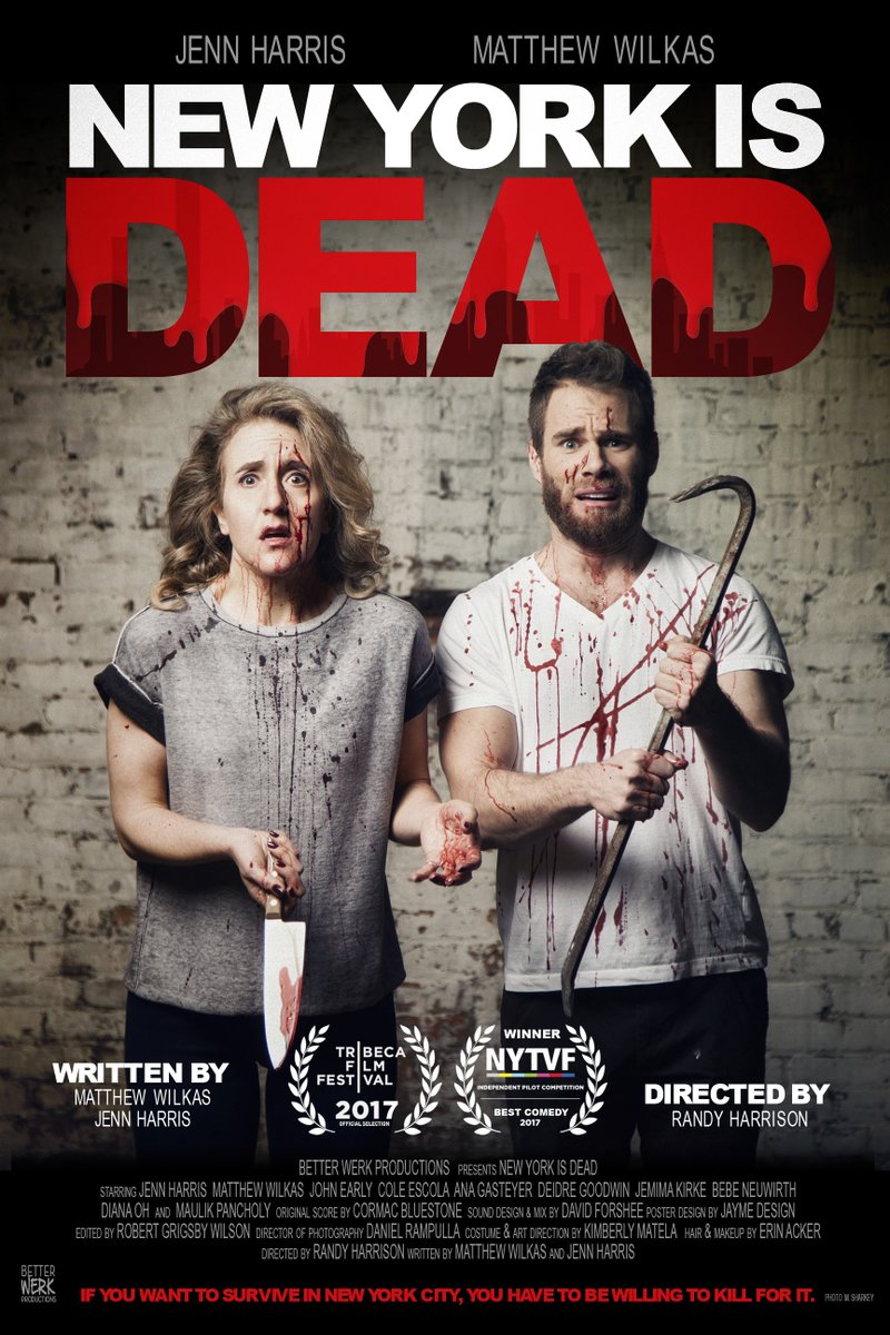 NYIDtheseries's tweet photo. Our fab poster designer @jaymedesign got to add some Best Comedy love to our laurels. We over here GIVING THANKS! https://t.co/JmWYfgfMxz