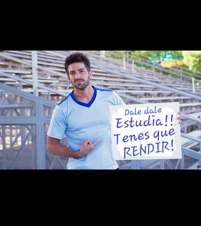 NatyTalleres's tweet photo. En esta época de finales seria bueno empapelar la pared con esta motivación! @DavidChocarro 😁😂 #ChocarroMotivacion https://t.co/9O8WXGWi66