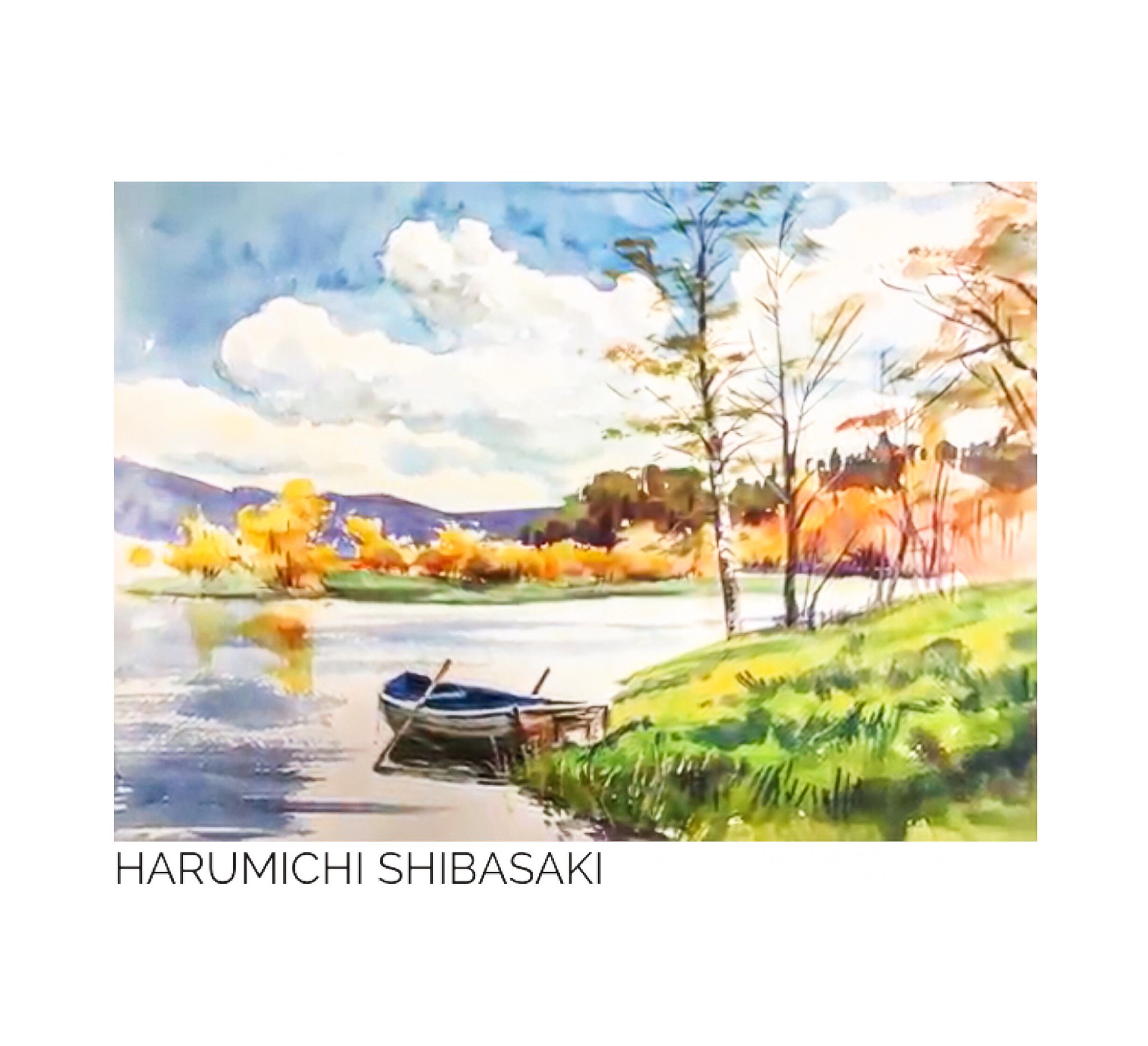 watercolor by shibasaki🎨柴崎春通 on twitter: 