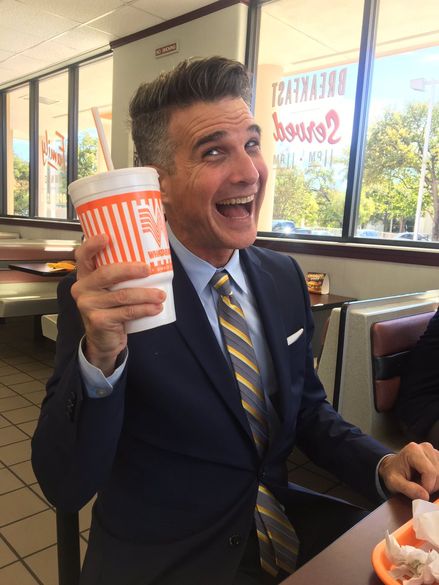 After church lunch meeting at <a href="/Whataburger/">Whataburger®</a> with <a href="/davtwick/">David Wickersham</a> <a href="/KarenKIvy/">Karen Ivy</a> <a href="/9_meredith/">MLS4</a> and <a href="/fbcsabryan/">Bryan Richardson</a>...also known as "Whatapastor" <a href="/fbcsa/">FBC San Antonio</a> #caf17