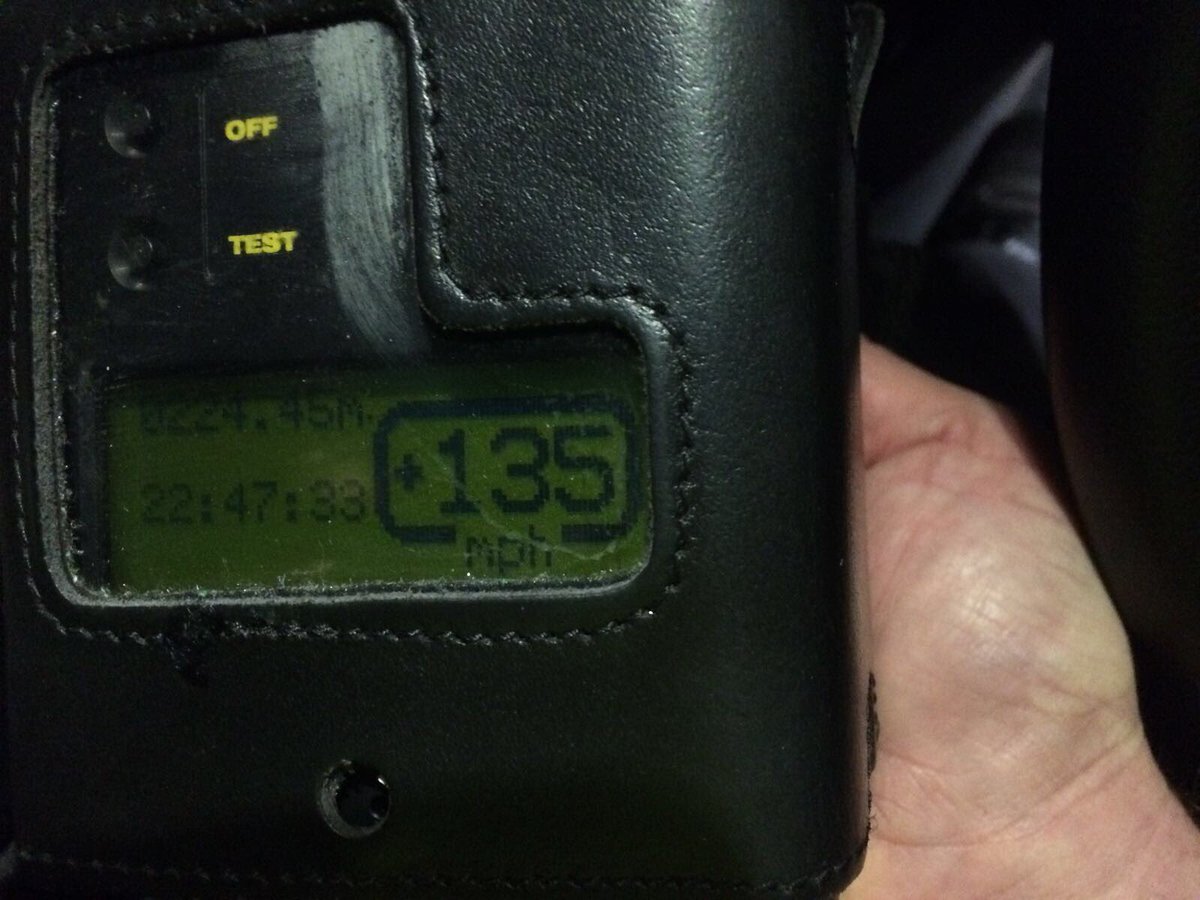 OscarRomeo1268's tweet photo. Simply not acceptable!! Just 2 of the speeds recorded by my @NYorksRPG colleagues on the #A64 between #Malton &amp; #York others stopped at 130, 120, 115 &amp; 109. All can expect a day in court #Itsaroadnotaracetrack https://t.co/BD8B5lCcPC