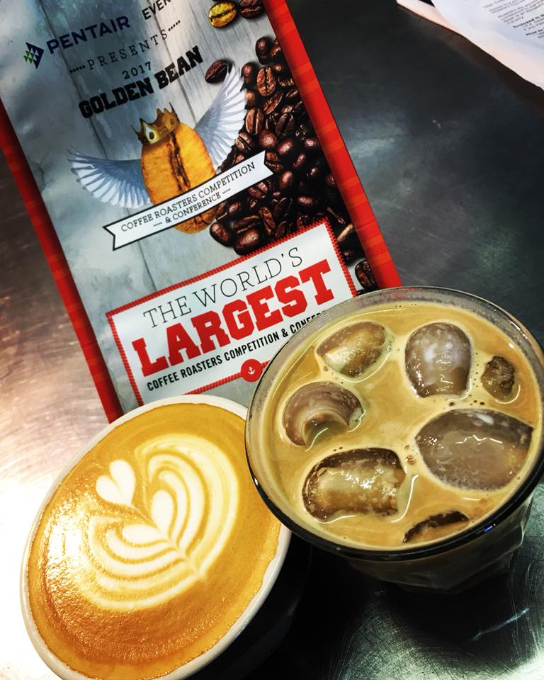 Cheers to all the best coffee roasters in the world! See you all tomorrow at the Golden Bean Coffee Roaster Competition. 📷credit <a href="/silipo_coffee/">Richard Silipo</a>