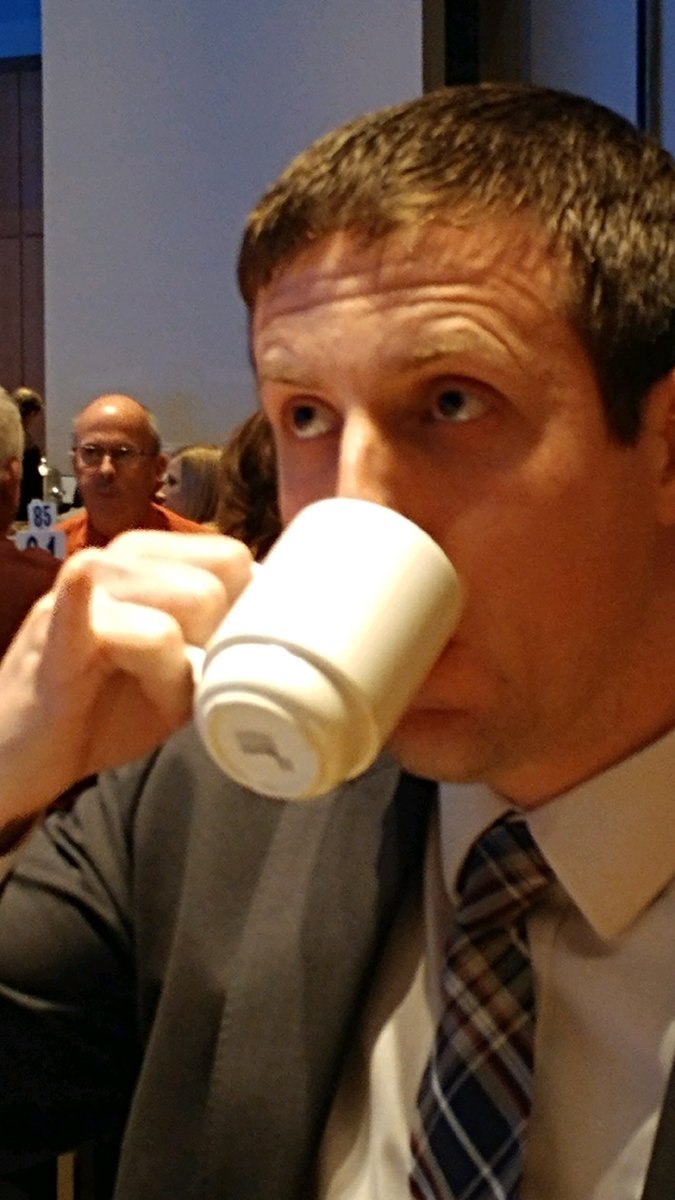 liz_zay's tweet photo. Dan is thankful for fellowship...and coffee! #lccsb https://t.co/RNEkfKTTXH