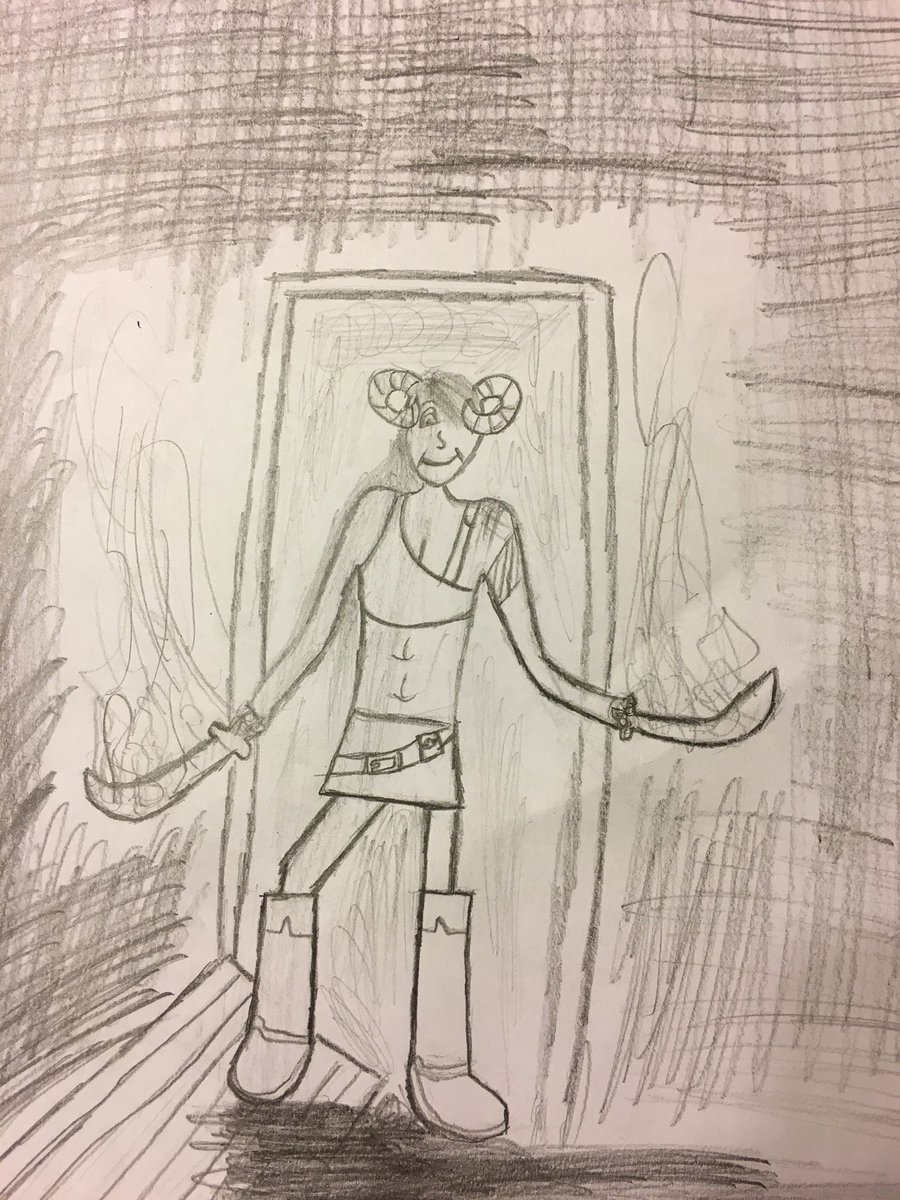 DWiggitywags's tweet photo. #DiPFanArt its when holly was awesome and kicked down a door... hands are hard 😂😂 #gamegrumps https://t.co/ofLEdjcNUd