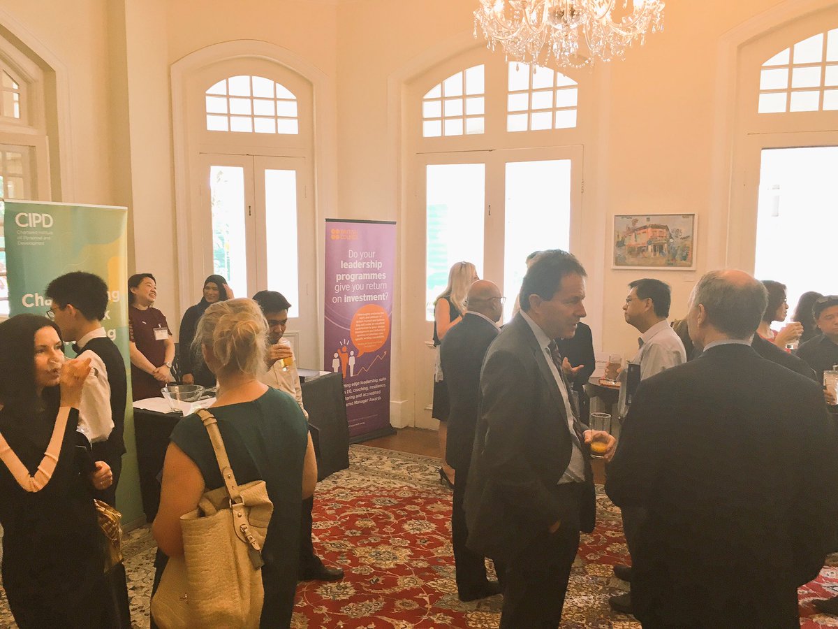 SarahDunleavy1's tweet photo. Fantastic turn out at Eden Hall for the launch of the new @CIPDAsia Level 3 Diploma in HR Practice delivered by @sgBritish #changinghr #futureofwork https://t.co/dKL57vLKuV