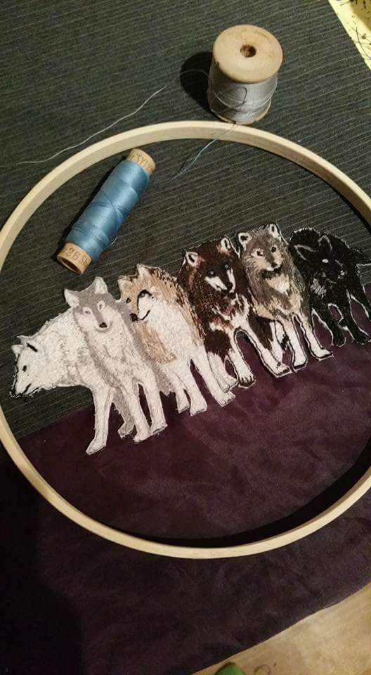 kate_librarian's tweet photo. My teen is really into #GoT at the moment so had to show her this bit of #BitchinStitching I did a couple of years ago to gain some mum cred. https://t.co/5pbHyikDCD