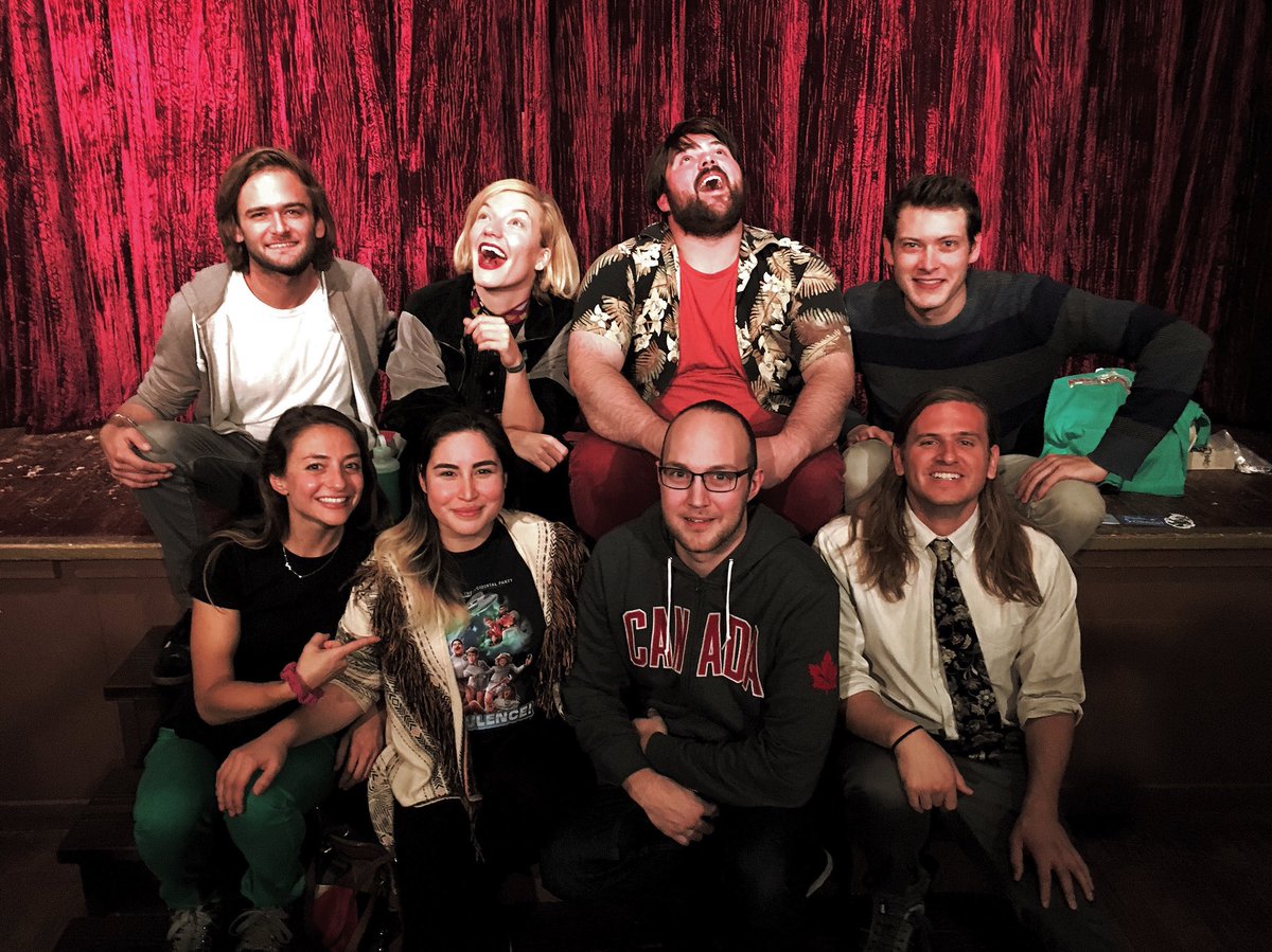 RobotTeammate's tweet photo. Five months after she created our poster art, we finally got to perform @turbulenceLA for our gifted artist @MonicaM_art! 🚀⛰🚀⛰🚀 #LakeArrowhead https://t.co/8Imm56wwYo
