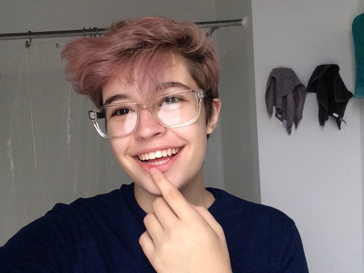 Fought a lot for this glow, might as well show it #LGBTPROUD