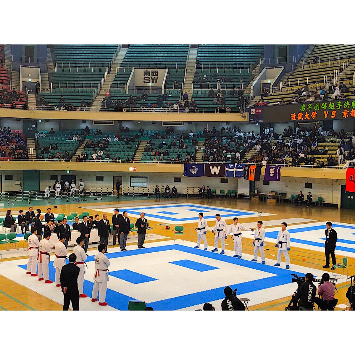ka2uk1718's tweet photo. 全日本学生二連覇🏆
日本一の主将になれました。

皆本当にありがとう…苦労が報われた日でした！
胴上げもありがとう😂✨ https://t.co/pkbKQBauOq