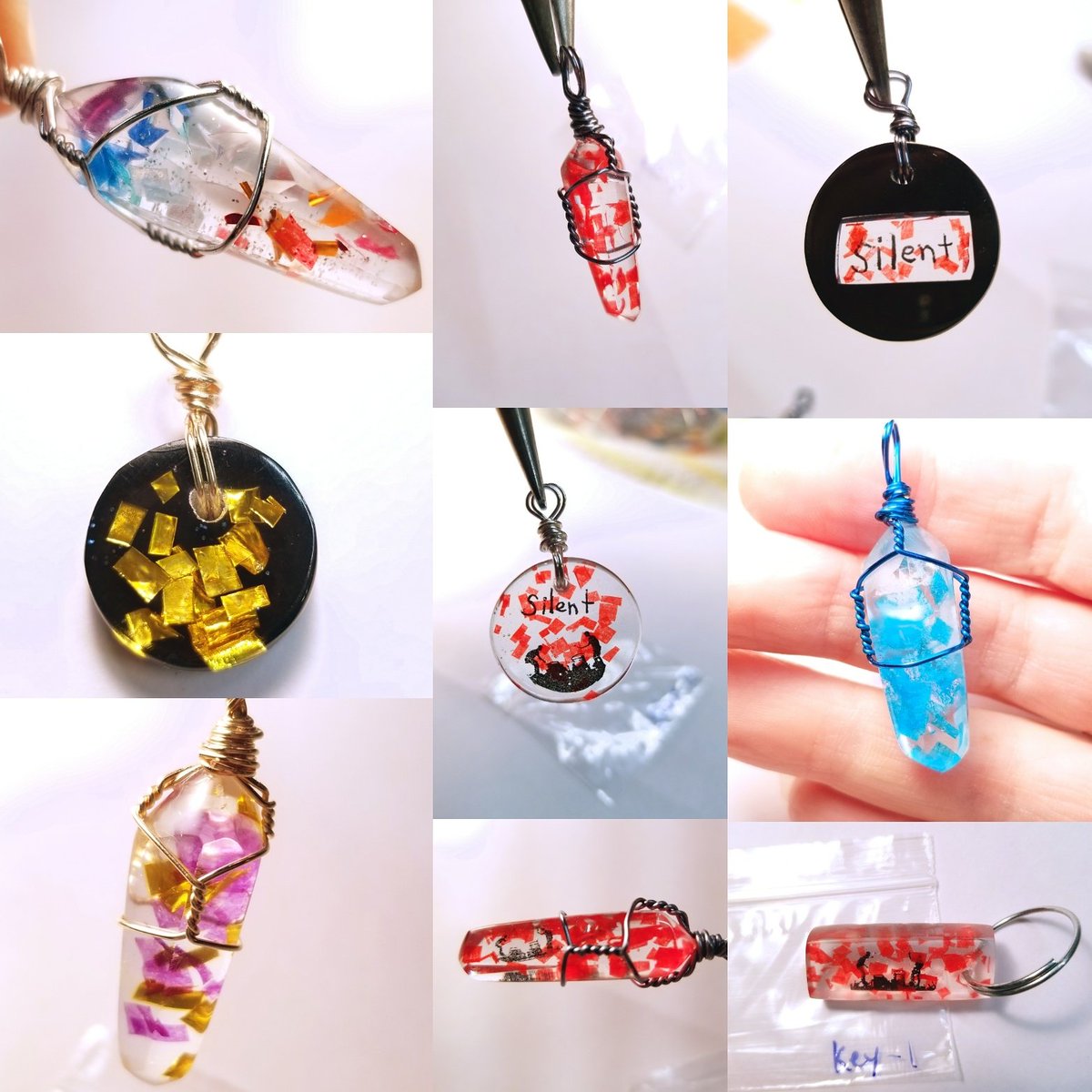 ZaoNecklaces's tweet photo. These and some others are now on the Etsy shop. https://t.co/VnWFR25QKP  
🦋 Halsey confetti later this week!

#coldplay #silentinthetrees #twentyonepilots #ImagineDragons #falloutboy #PATD https://t.co/CqR7mzhY18