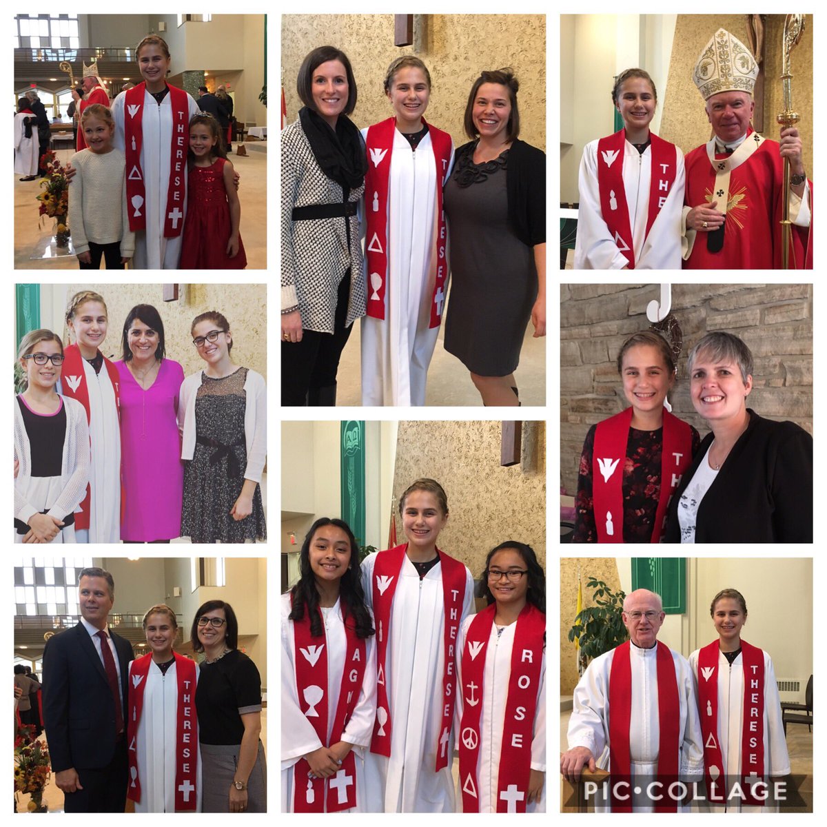 maddytfarrell's tweet photo. Confirmation was a success! Thanks to my sponsor, friends and family. Feeling very blessed! 🙏🏼 #blessed https://t.co/VJkchu5gs7