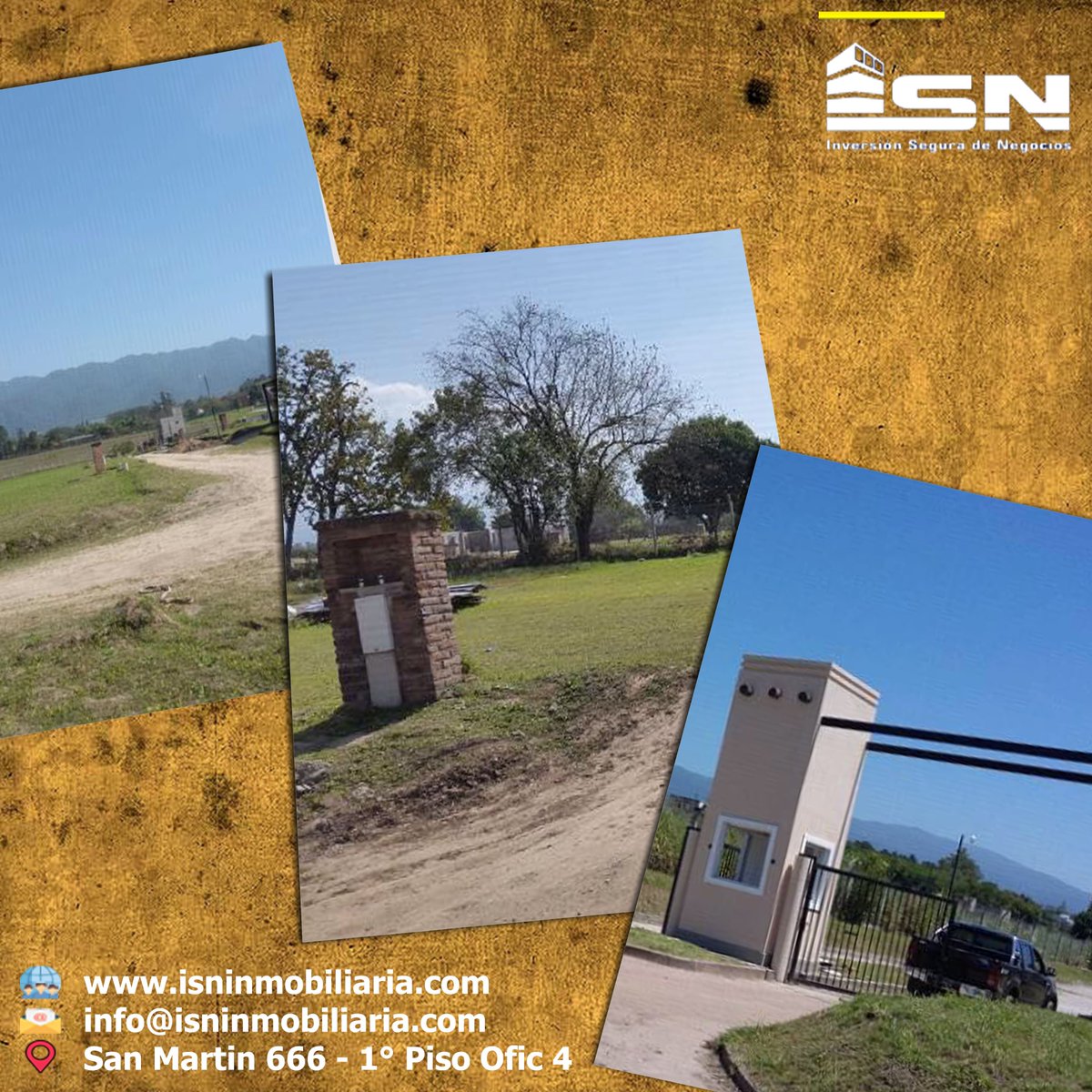 ISNTUCUMAN2016's tweet photo. #Oportunidad Venta de Terreno Barrio Altos del Rosario , Yerba Buena.
lotes de 430 mts2
con servicios de agua luz cloacas
Escritura
Mas información en >> https://t.co/z6E7x3zvVz https://t.co/5xiARJ19hQ