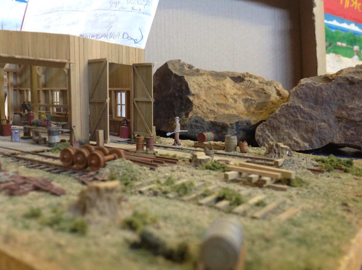 PKBMuseum's tweet photo. Miniature model train set in the museum #museum #train #pkb https://t.co/irHFv7HgYb