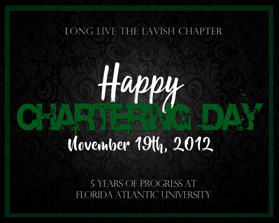 PBM_FAU's tweet photo. 5 Years in and the Progress has NOT once been Halted!
Itโs Our Chartering Day!!
#CKES #LLTLC
#ChapterOnCharteringDay
#TheProgressNeverStops https://t.co/seW1XF1x5Q