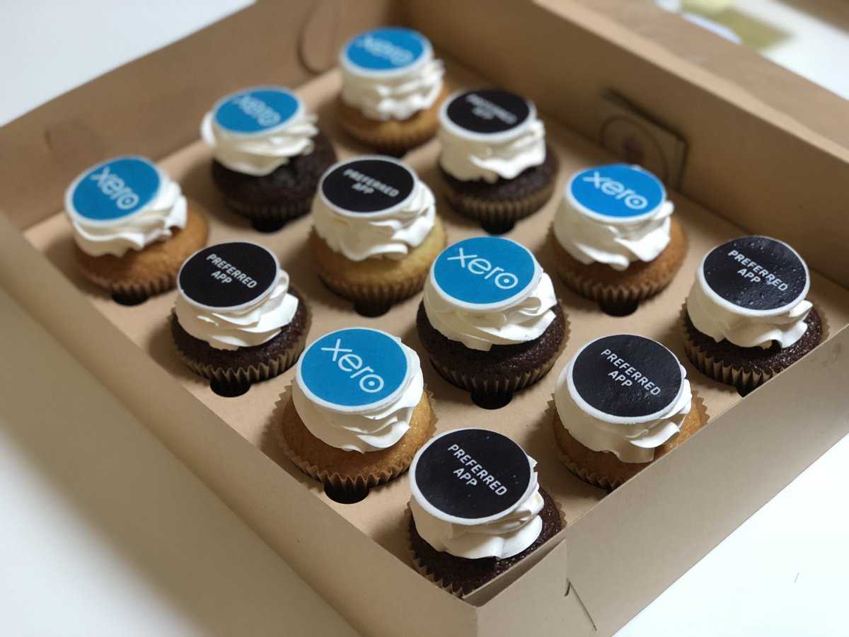 ServiceM8's tweet photo. Feeling loved after being surprised with some Preferred App cupcakes! Thanks @Xero! #PreferredApp https://t.co/7BnEE3rOan