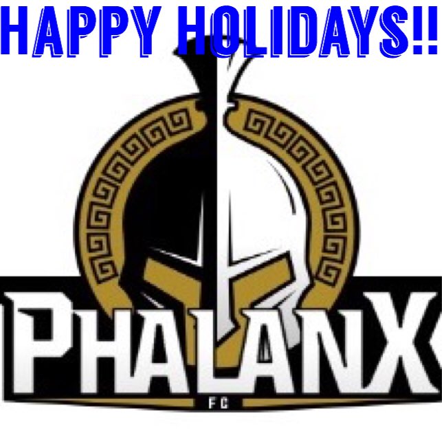 PhalanxFC's tweet photo. Have a good week off lads! Be ready to come back the 28th!!! Happy Holidays!! #PhalanxFC #D2 https://t.co/0h8OKnbo7v