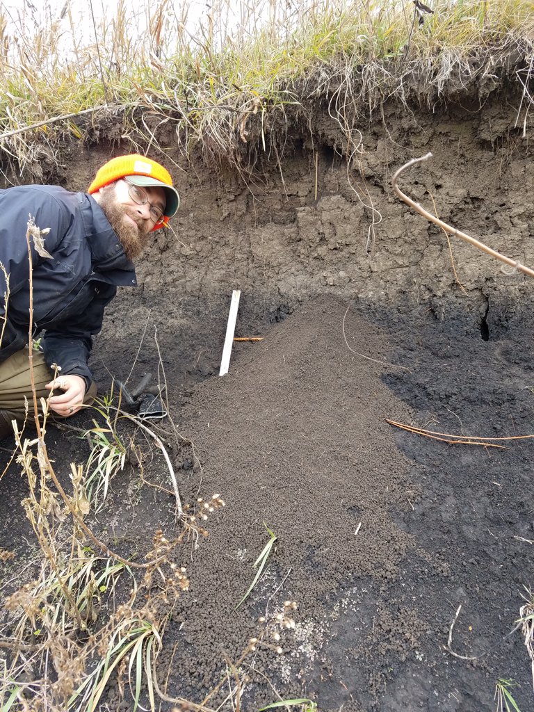 billyjbeck's tweet photo. Cone of #colluvium. Not to be confused with #ballofconfusion. #thetemptations #streambank #erosion #phosphorus https://t.co/KL0Ppd3obd