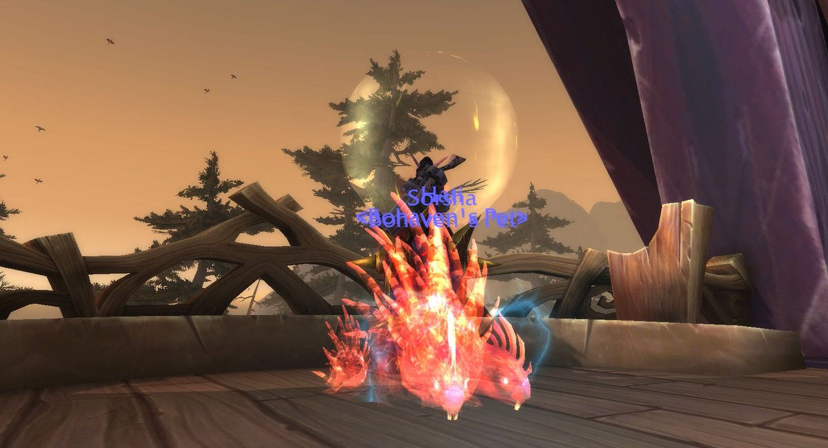 amurderofBos's tweet photo. Ah yes, the rare two-headed porcupine, impossible to tame, wondrous to behold! With double the buck teef. #Warcraft https://t.co/GkbnZrEo0H