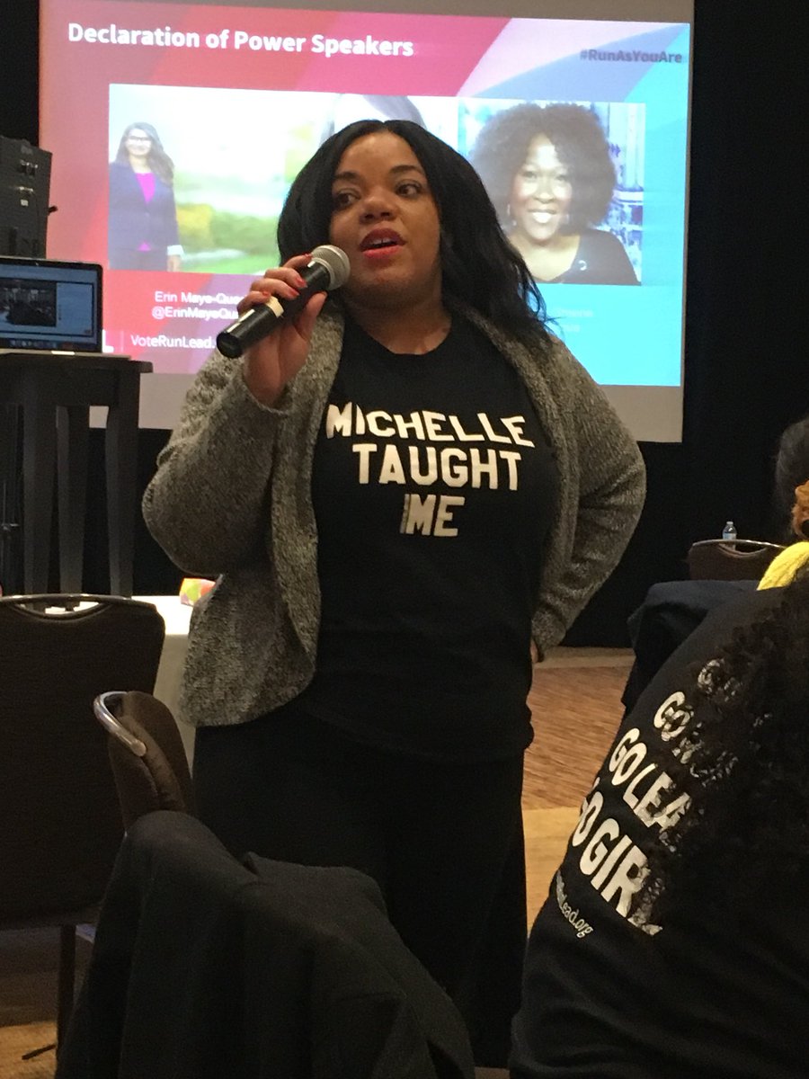 JulesRidgeway's tweet photo. Ladies, the #tshirt game was strong this weekend! @VoteRunLead @SuprProducr114 @TristaMatas #RunAsYouAre #nastywomen #intersectionality #BlackWomenLead #michelletaughtme #RunLikeAGirl #HabonAbdulle https://t.co/WM46rURs5E