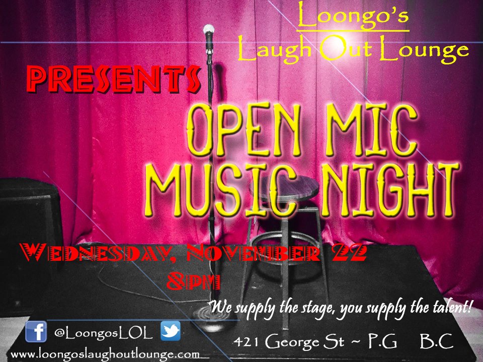 Well, here it is...our very first event!!! We are so excited to see  everyone and hear all the amazing music that is sure to blow our minds!  If you want to share your musical gift with the world, we’ve got just  the stage for you we’ll even provide the MC! #music #OpenMic