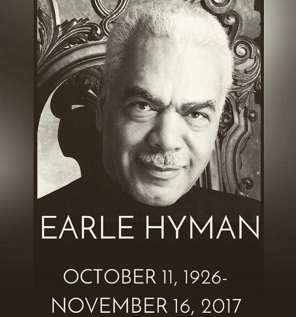absolutelyChike's tweet photo. The theater community has lost another great talent. Brother #EarlHyman, best known as Grandpa Huxtable has transitioned. #DynamicTalent #RIPower King! #artmatters #greatartinspires https://t.co/RwtHifb3XB